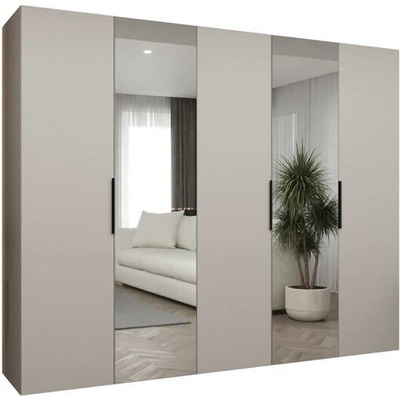 DobreSny MARBELLA 2 250 x 202 x 52 cm kašmír / černé – Hledejceny.cz
