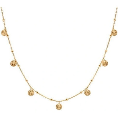 Hot Diamonds Módny pozlátený náhrdelník s príveskami jac jossa embrace CH108