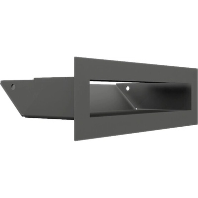 Kratki Mriežka LUFT 60 x 200 mm grafitová 45S