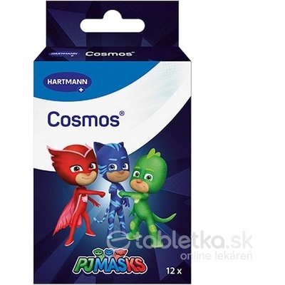 Cosmos náplasti dětské PJ Masks 3 vel. 12 ks