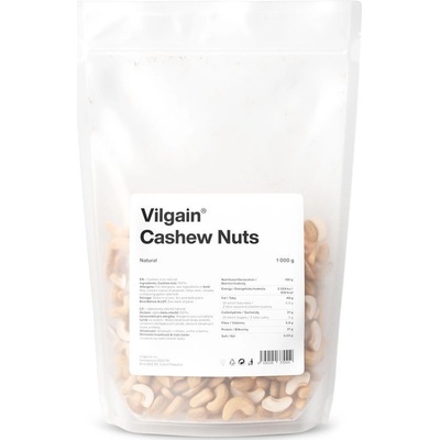 Vilgain Kešu ořechy natural 1 kg