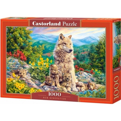 Castorland Nová generace vlků 1000 dílků