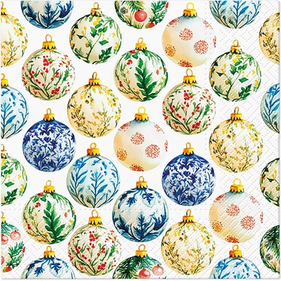 PAW Obrúsky L 33x33cm Baubles Meadow