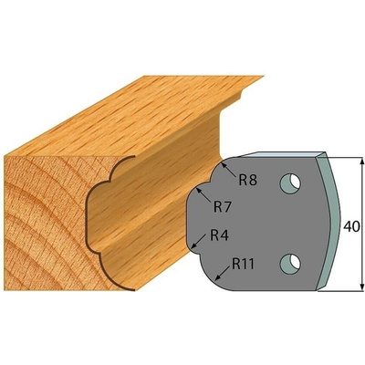 IGM profil 023 - pár omezovačů 40x4mm SP