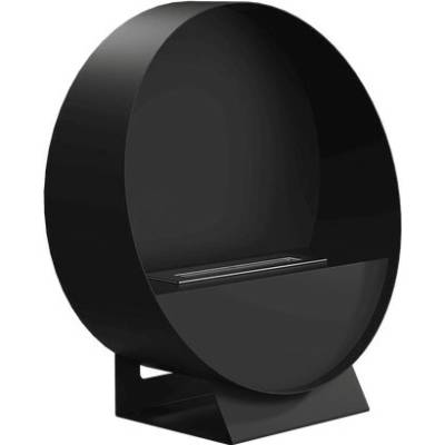 Kratki Voľne stojaci biokrb ORBE STAND čierny Ø 580 mm