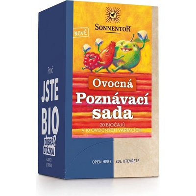 Sonnentor Ovocná poznávací sada bio porc. dvoukomorový 48,4 g