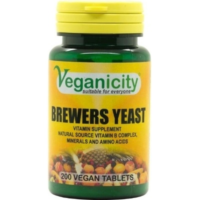 Veganicity Pivovarské kvasnice 300 mg 200 tabliet