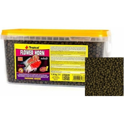 Tropical Flower Horn Adult Pellet 250 ml