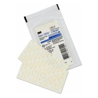 3M Náplasťové stehy STERI-STRIP zpevněné 12 x 100 mm 6 x 50 stehů