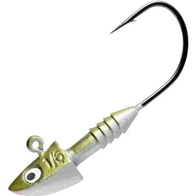 BERKLEY Jigová hlava Jig All Round Olive Pearl vel.1 4,7g 5 ks
