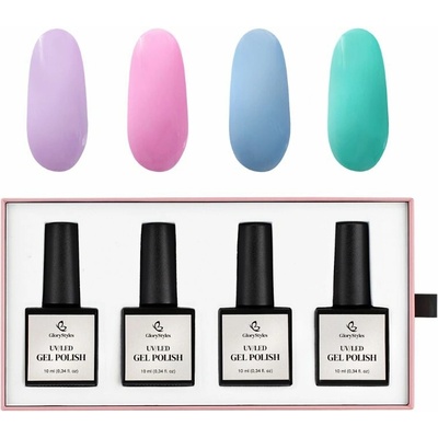 GloryStyles Sada gel laků GP15 Candy