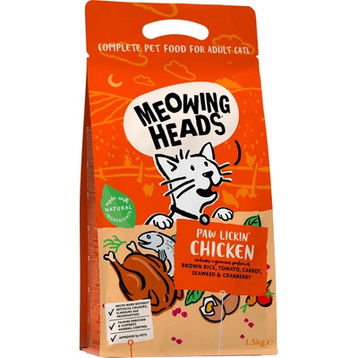 MEOWING HEADS Paw Lickin’ Chicken 1,5 kg