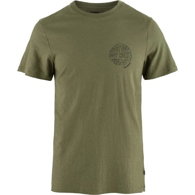 Fjallraven Hemp Blend Out Here t-shirt GREEN