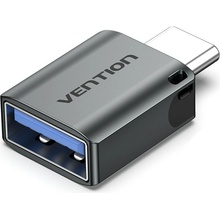 Vention USB-C (M) to USB 3.0 (F) OTG Adapter Gray Aluminum Alloy Type CDQH0