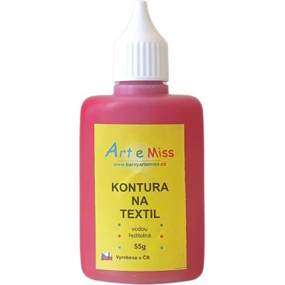 Artemiss Kontúra na textil 53 tmavo červená 55 g