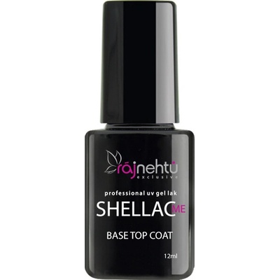 Ráj nehtů UV gel lak Shellac Me Base Top Coat 12ml