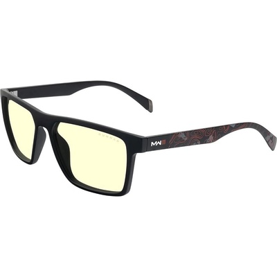 GUNNAR CALL OF DUTY ALPHA EDITION černo-červené obroučky, jantarová skla ALP-04901