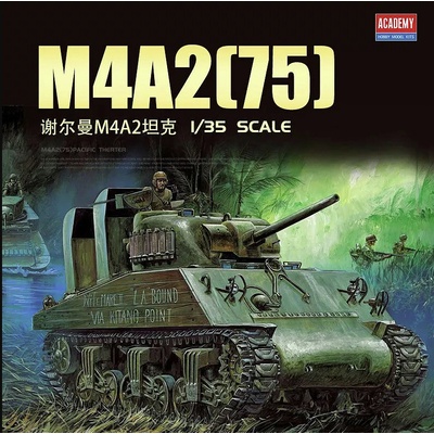 Academy USMC M4A2 75 Pacific Theater 1:35
