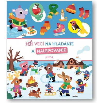101 vecí na hľadanie a nalepovanie zima