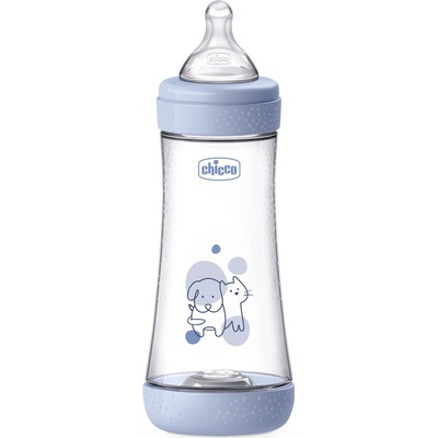 Chicco Láhev kojenecká antikoliková Perfect 5 modrá 300 ml