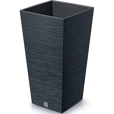 Prosperplast květináč Furu Square Antracit 34,5 cm