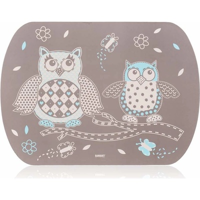 Banquet prostírání korkové Owls 39x28cm
