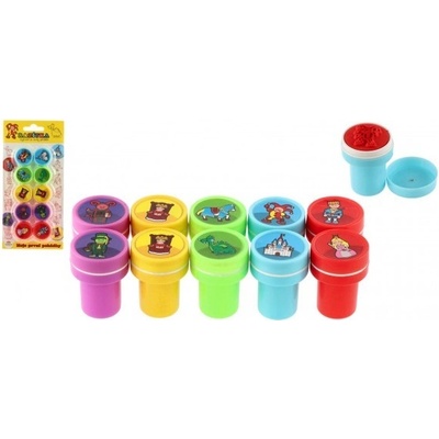 Teddies Razítka samotiskací Moje první pohádky plast 10ks 2 5x4cm na kartě