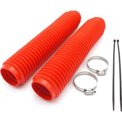 Zap Technix Chrániče vidlic ZAP-Technix červené harmoniky 370 mm pro vidlice 41–43 mm