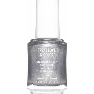 Essie Treat Love & Color Nail Polish 13,5 ml, 101 Steel The Lead, Metallic/Glitter