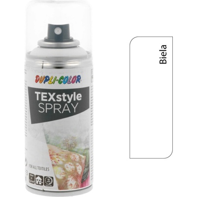 Dupli color dc texstyle spray farba na textil v spreji biela 150 ml