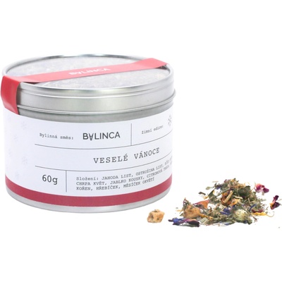 Bylinca Bylinný čaj Veselé Vánoce 60 g