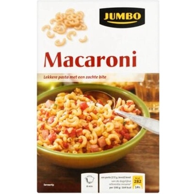 Jumbo celozrnné makarony 0,5 kg