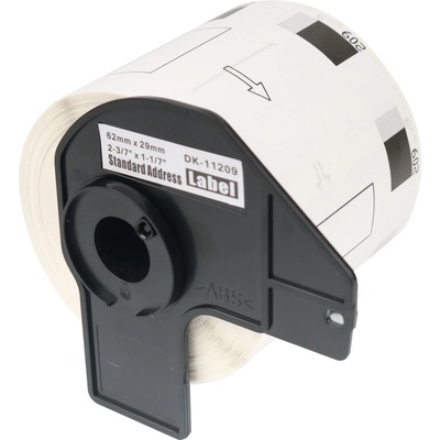 Alternativní etikety Brother DK-11209, 62mm x 29mm, 800 ks štítků – Hledejceny.cz