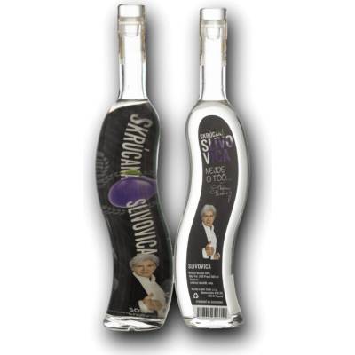 Zizak Skrúcaná Slivovica 50% 0.5 l (čistá fľaša)