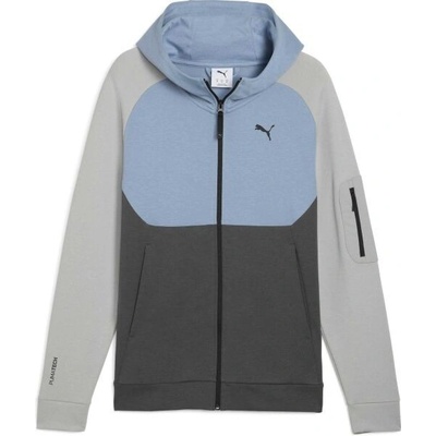 Puma TECH FZ Hoodie mikina tmavě šedá