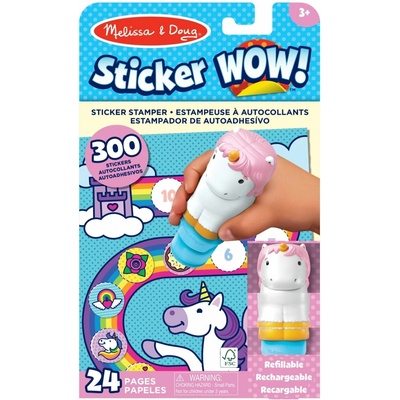 Melissa & Doug Sticker Wow! Jednorožec
