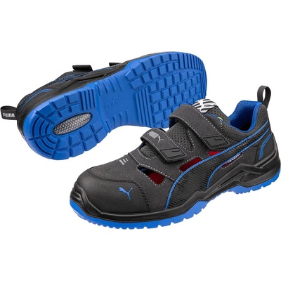 PUMA Neodyme Green Low S1P ESD SRC sandály černo-zelené – Hledejceny.cz
