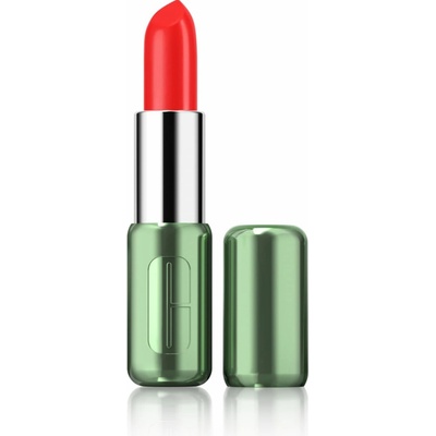 Clinique Pop Longwear Lipstick Satin saténová rtěnka Poppy Pop 3,9 g