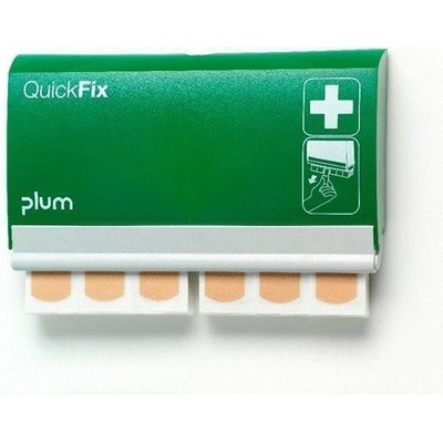Dávkovač náplastí + voděodolné náplasti 90 ks PLUM