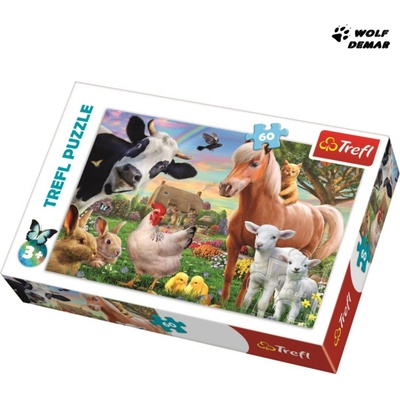 Trefl Veselá farma 60 dílků