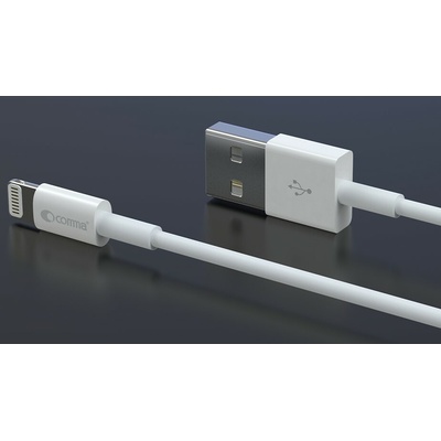 TelForceOne GSM177521 Comma MFi USB - Lightning 2.4A 1m bílý