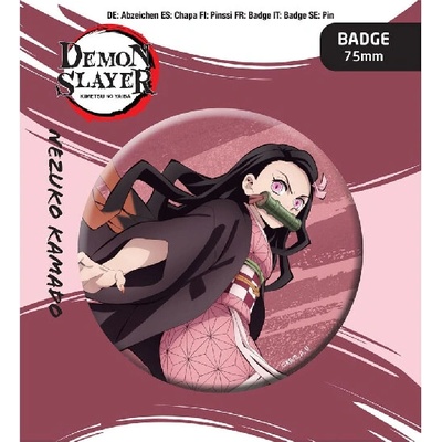 Odznáček - Demon Slayer: Kimetsu no Yaiba Nezuko Kamado, POPB-PBBP40