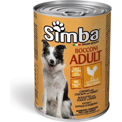 Monge Simba Dog Chunks with chicken and turkey 415 g