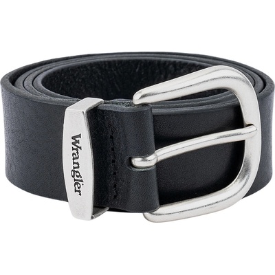 Wrangler pánský kožený opasek 112352691 černá