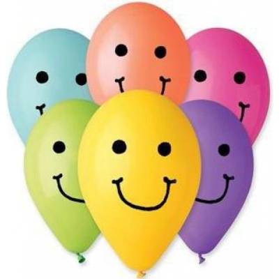 Balonky Smile mix barev sada