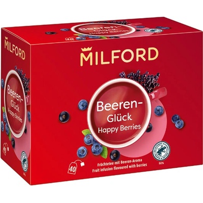 Milford Bobuľové šťastie 40 x 2,5 g