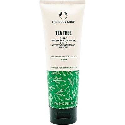 The Body Shop Maskový peeling 3v1 Tea Tree 125 ml