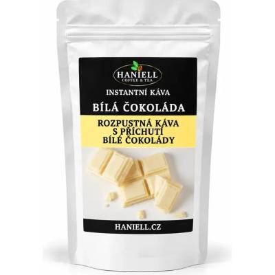 Haniell Rozpustná káva Bílá čokoláda krémově jemná sladká harmonie 60 g