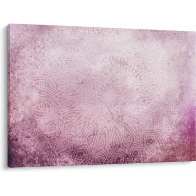 Obraz - Mandala v ružovej stene, jednodielne 100x70 cm