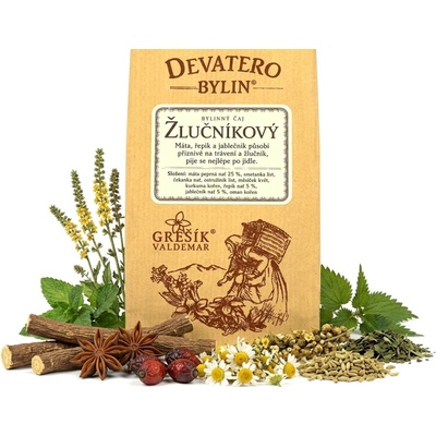 Grešík Žlučníkový Devatero bylin 50 g